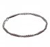BG bracelet 204 - Metal: Silver 925 - ruthenium, Stone: Garnet