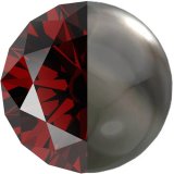 Garnet and Tahiti Pearl