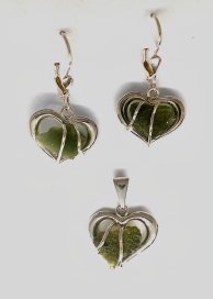 BG souprava přírodní kámen-Vltavín 010