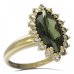BG ring oval 513-I - Metal: Silver 925 - rhodium, Stone: Garnet