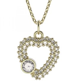 BeKid dětský přívěšek 1570 Žluté zlato - 585 Bílý kubický zirkon