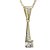 BG zlatý diamantový přívěšek  985 Žluté zlato - 585 Diamant lab-grown