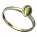 BG moldavit ring - 559C - Metal: Yellow gold 585, Stone: Moldavite