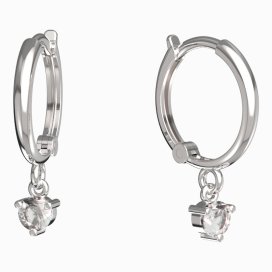 BeKid dětské náušnice 780 Bílé zlato - 585 Diamant