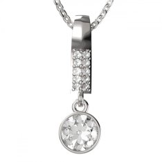 BG zlatý přívěšek  724 Bílé zlato - 585 Diamant