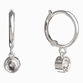 BeKid dětské náušnice 770 Bílé zlato - 585 Diamant