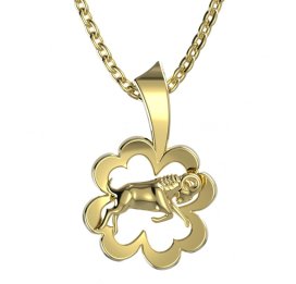 BG zlatý přívěsek 041 beran Žluté zlato - 585