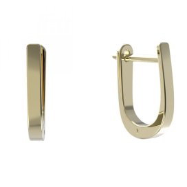 BG zlaté náušnice 90 Žluté zlato - 585