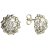 BG zlaté náušnice s diamanty 992 Žluté zlato - 585 Diamant lab-grown