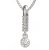 BG zlatý přívěšek  722 Bílé zlato - 585 Diamant