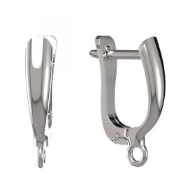 BG zlatý závěs dámské náušnice /D Bílé zlato - 585