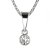 BG zlatý přívěšek  722 Bílé zlato - 585 Diamant