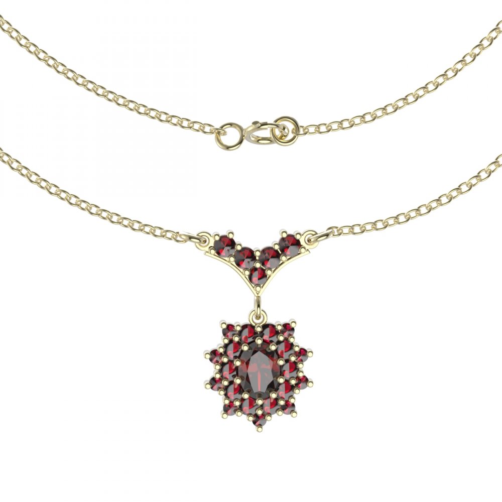 Victorian Bohemian Garnet Locket – Tenenbaum Jewelers