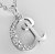 BeKid dětský zlatý přívěsek písmenko A - 1510 Bílé zlato - 585 Diamant
