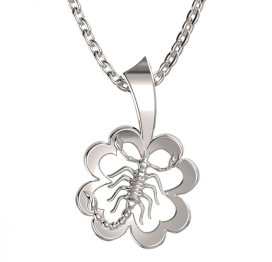 BG zlatý přívěsek 041 štír Bílé zlato - 585