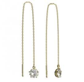 BG zlaté náušnice 875 Žluté zlato - 585 Diamant