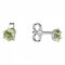 BeKid dětské náušnice 1293 - Zapínání: Kruhy 15 mm, Kov: Bílé zlato 585, Kámen: Diamant