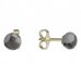 BeKid dětské náušnice 1291 s perlou - Zapínání: Kruhy 15 mm, Kov: Žluté zlato 585, Perla: Bílá