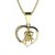 BeKid dětský zlatý přívěsek 042 vodnář Žluté zlato - 585 Diamant