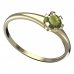 BG moldavit ring - 556I - Metal: Yellow gold 585, Stone: Moldavite