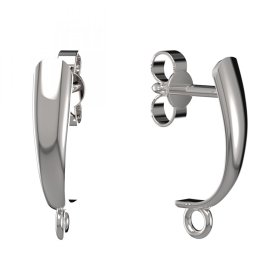 BG zlatý závěs dámské náušnice /D Bílé zlato - 585