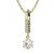 BG zlatý přívěšek 1295 Žluté zlato - 585 Diamant
