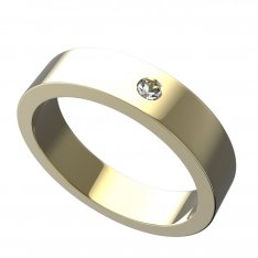 BG zlatý snubní prsten 656/17m