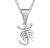 BG zlatý přívěšek Štír 040 Bílé zlato - 585 Diamant