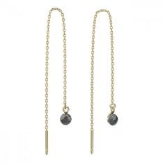 BeKid dětské náušnice 1290 s perlou Žluté zlato - 585