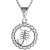 BG zlatý přívěšek Štír 044 Bílé zlato - 585 Diamant