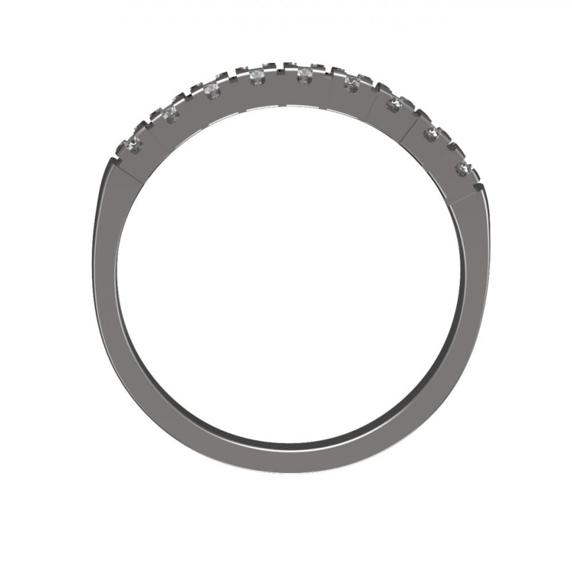 BG zlatý prstýnek 1150 /zásnubní-snubní/ Růžové zlato 585 (30-90dní) Diamant