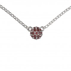 BG necklace with garnets 990