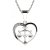 BG zlatý přívěšek Váhy 042 Bílé zlato - 585 Diamant