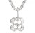 BeKid dětský přívěšek  čtyřlístek 830 Bílé zlato - 585 Diamant