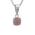 BG přívěs granátový 1581 Stříbro 925 - rhodium Granát