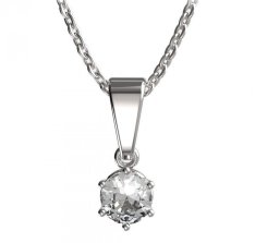 BeKid dětský přívěšek 1294 Bílé zlato - 585 Diamant