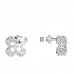 BeKid, Gold kids earrings -830 - Switching on: Puzeta, Metal: White gold 585, Stone: Diamond