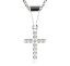 BG zlatý přívěšek křížek 1106 Žluté zlato - 585 Diamant