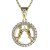 Zlatý přívěsek znamení Blíženci s diamantem, žluté zlato 585 – 045 (ZD34045F1)