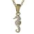 BG zlatý přívěšek- Koník  810 Žluté zlato - 585 Diamant
