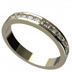 BG zlatý diamantový prstýnek 500