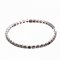 BG bracelet 688 - Metal: Silver 925 - rhodium, Stone: Garnet