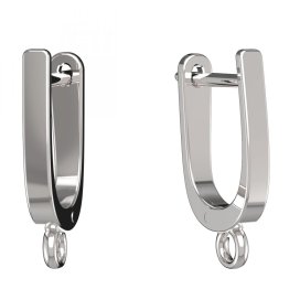 BG zlatý závěs dámské náušnice /90 Bílé zlato - 585