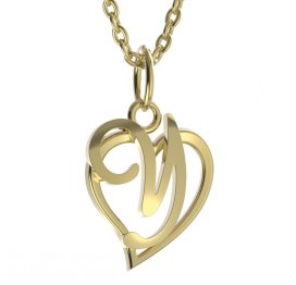 BG zlatý přívěsek písmenko Y - 1433 Žluté zlato - 585