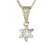 BG zlatý přívěšek s diamanty 978 Žluté zlato - 585 Diamant lab-grown