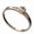 BG zlatý prstýnek a diamnatem 869 J Růžové zlato 585 (30-90dní) Diamant lab-grown