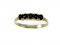 BG garnet ring 461 - Metal: Silver - gold plated 925, Stone: Garnet