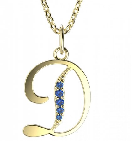 Jewel WORLD D name letter Gold Plated Daily wear Necklace pendant chain  with ring & bracelet Gold-plated Plated Alloy Chain Price in India - Buy  Jewel WORLD D name letter Gold Plated