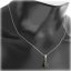 BG přívěs kruhového tvaru 474-G Stříbro 925 - rhodium Granát