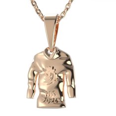 BG přívěšek Hokejový dres 1390 Růžové zlato 585 (30-90dní)